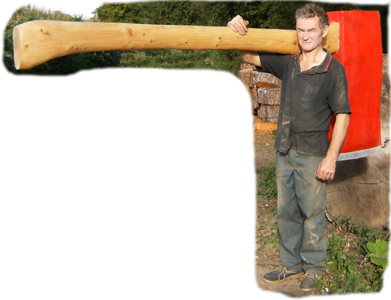 Griffin Wood Carving